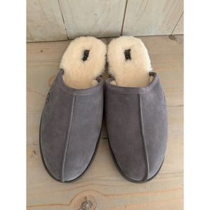 UGG MENS SCUFF SLIPPERS DARK GRAY MENS SIZE US 14 NEW
